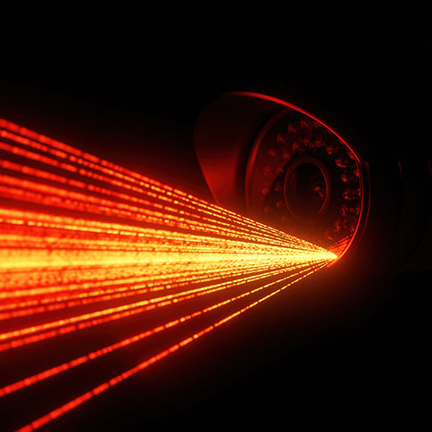 Infrared light vision