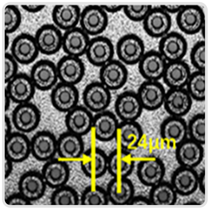 High-Density Random Array VCSEL